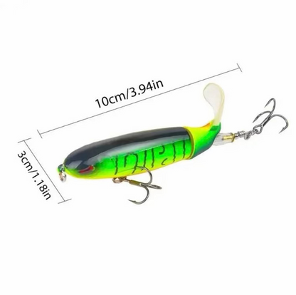 10개입 10cm 13.5g 워퍼 플로퍼 낚시 루어 세트