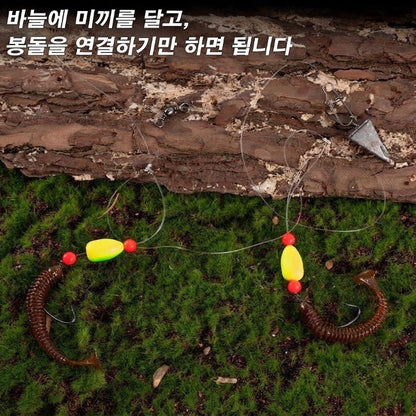 5개입 폼파노 낚시 채비 세트