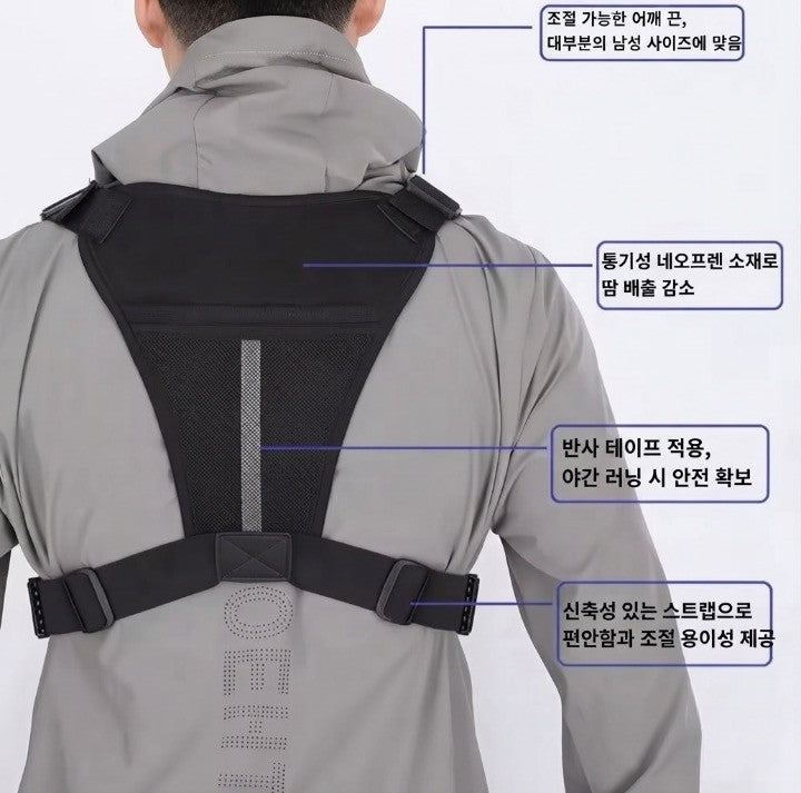 택티컬 아웃도어 EDC 체스트백