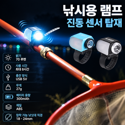 Tightline 낚시망 램프 블랙